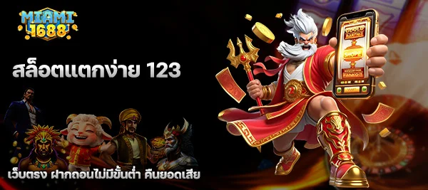 สล็อตแตกง่าย 123